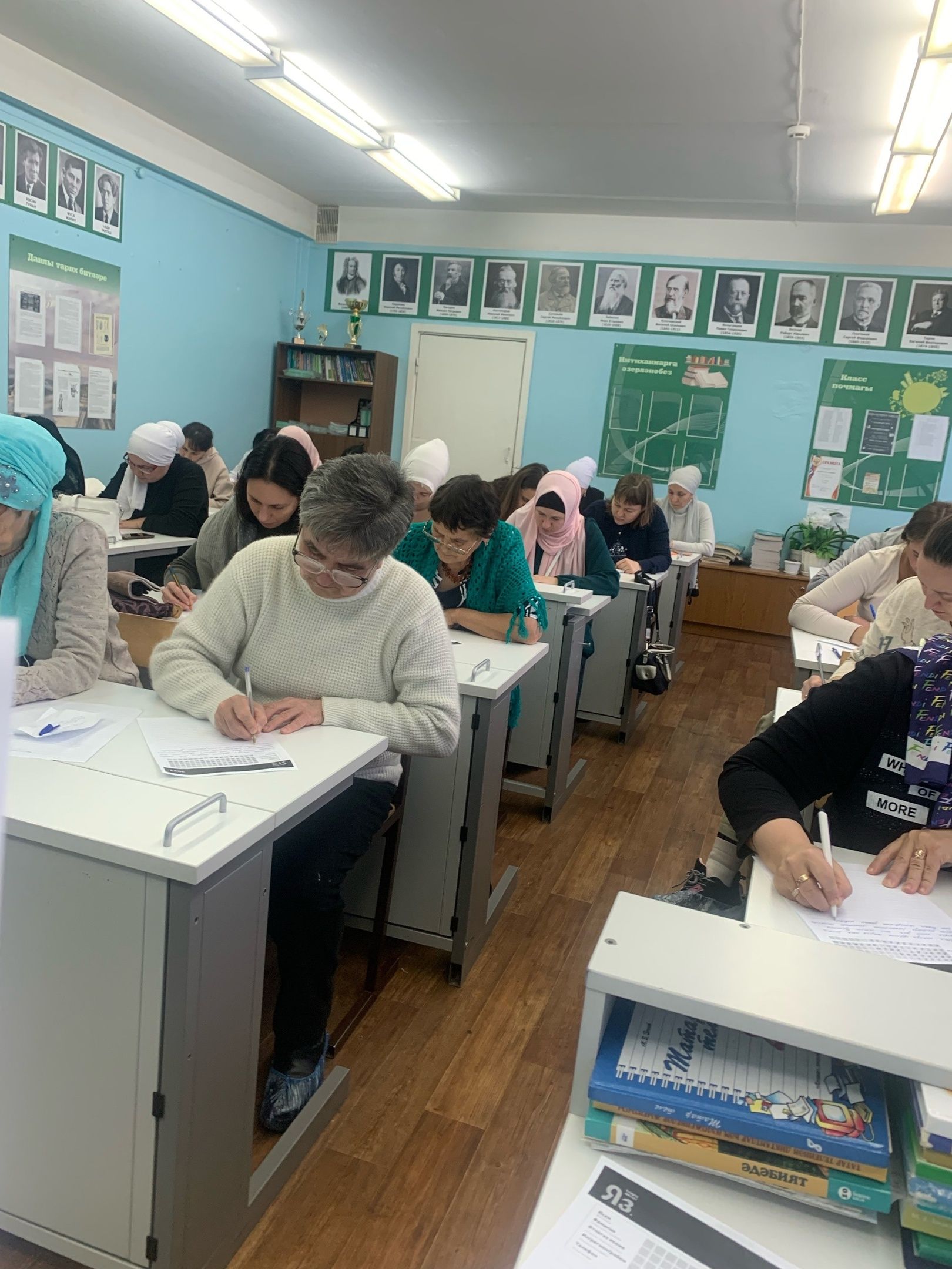 Чаллының 29нчы санлы гимназиясендә «Татарча диктант» акциясе узды