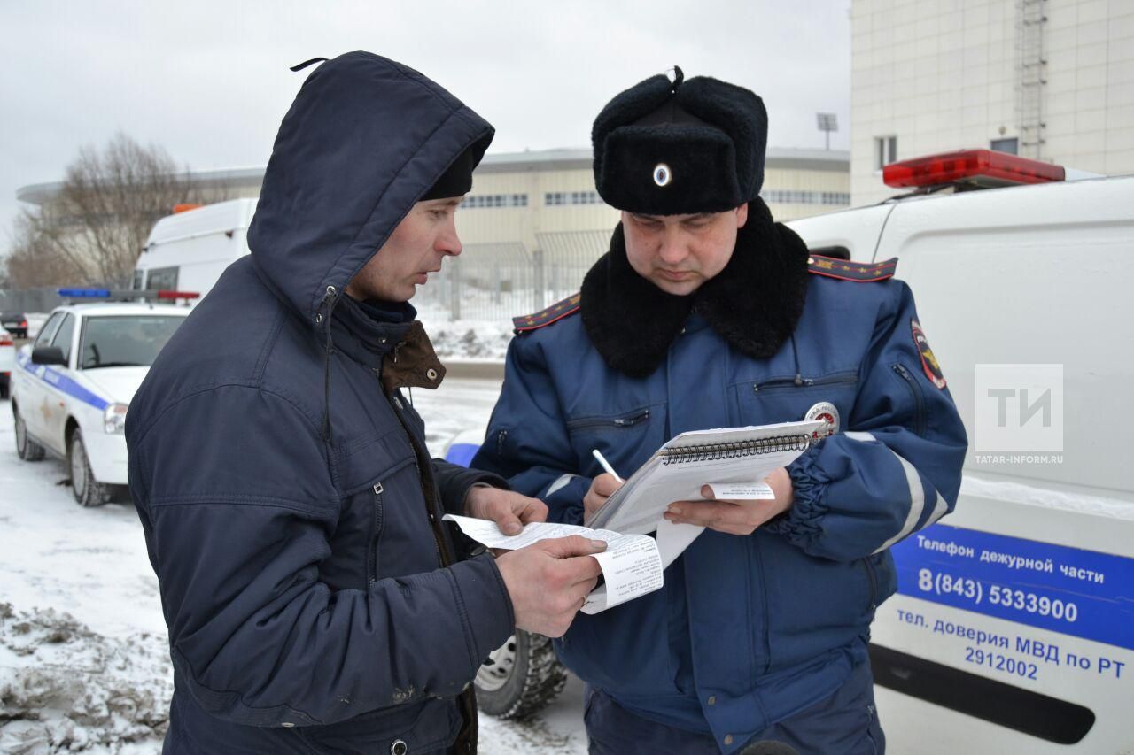 Бүген Чаллы автоинспекторлары юлларда массакүләм тикшерү үткәрә