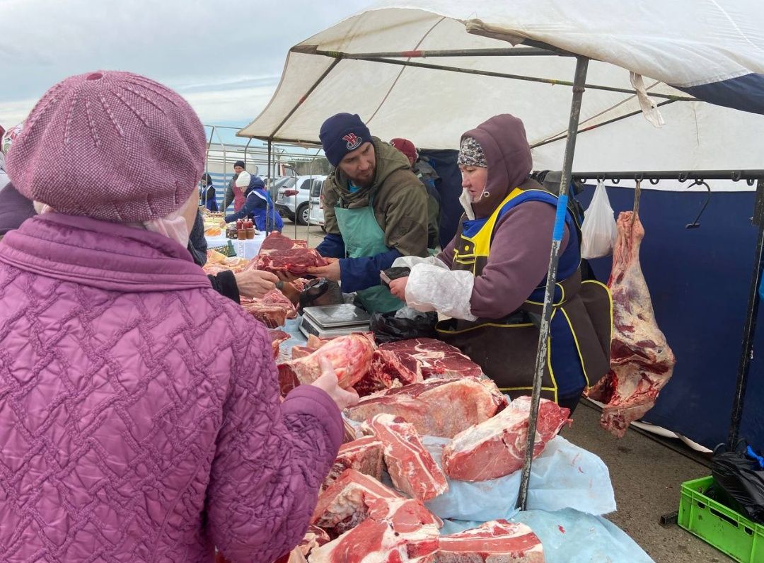 Ярминкәдә үз товарларын тәкъдим итүчеләр: «Бөтен продукциябезне сатып кайтып китәбез» - ФОТОЛАР
