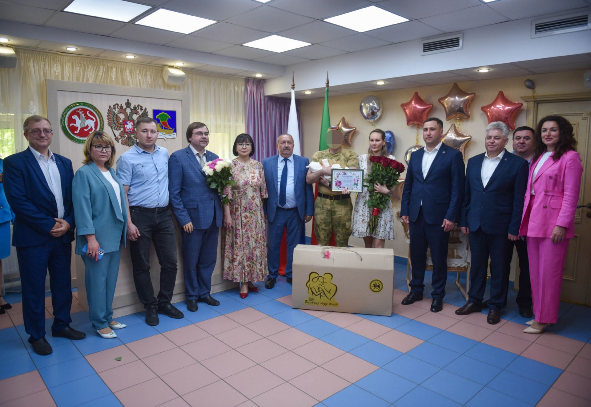 Махсус хәрби операциядә катнашучы Чаллы хәрбиенең беренче баласы туды