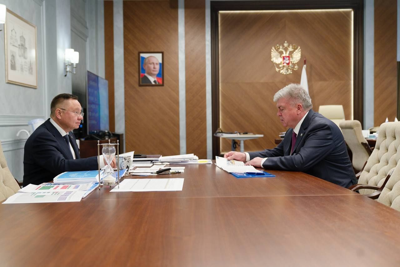Наил Мәһдиев Ирек Фәйзуллин белән очрашты