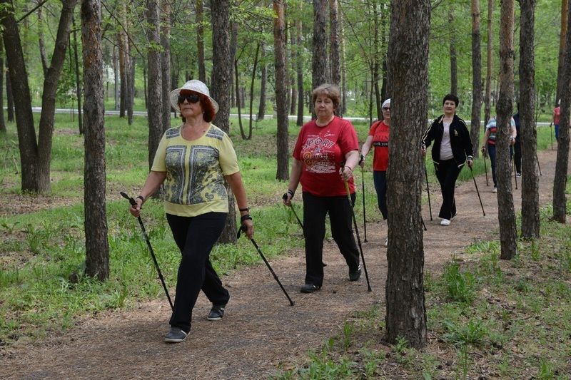 Скандинавия таяклары белән йөрергә чакыралар