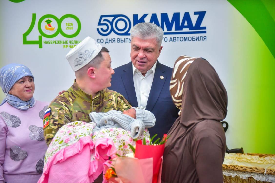 Чаллыда тагын бер хәрбинең баласы туды