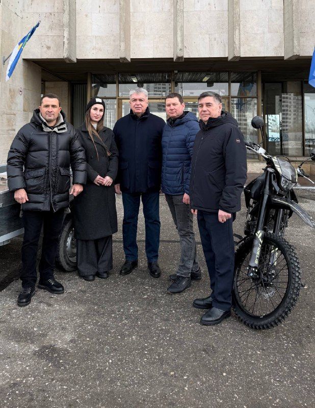 Хәрбиләргә мотоцикл җибәрелде