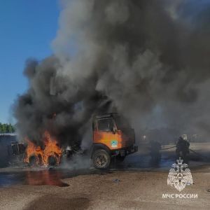 Чаллыда битумлы машинага ут капты