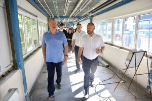 Чаллы мэры йогышлы авырулар хастаханәсендәге ремонтны карады