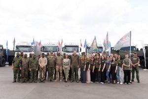 Әлфия Когогина тагын хәрбиләр янында булды
