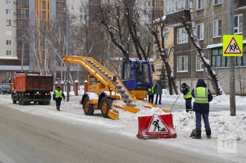 Чаллы урамнары кардан вакытында чистартылачак