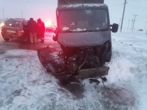 Чаллы - Сарман трассасында бер гаепсез кешеләр зыян күргән - ФОТОЛАР, ВИДЕО