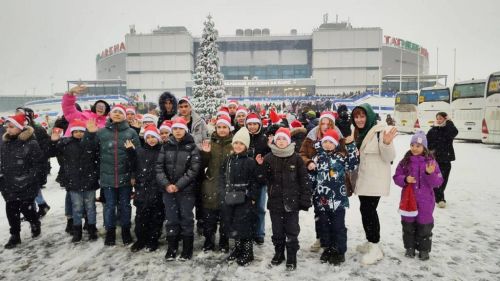 Чаллы балалары республика чыршысында катнашты