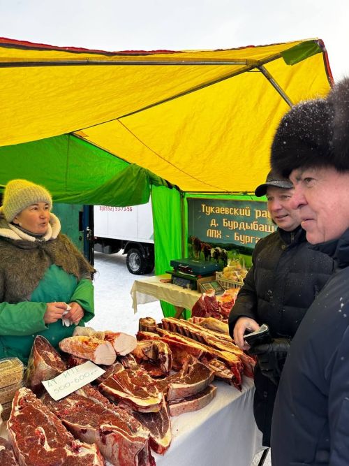 Чаллы мэры авыл хуҗалыгы ярминкәсенә  барды