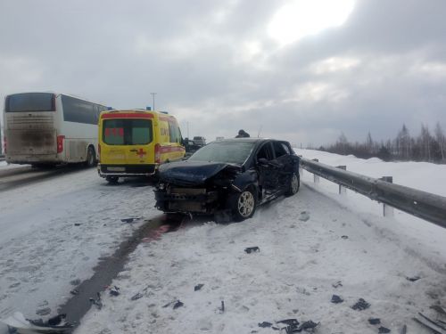 Пассажирлар каты имгәнүләр алды
