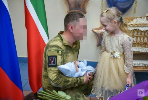Мобилизацияләнгән Чаллы егете тормышында куанычлы вакыйга булды