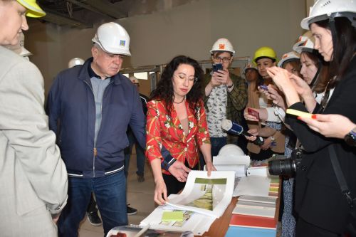 «Притяжение» торак комплексында 30 мең квадрат метрлы мәктәп сафка баса - ФОТОЛАР