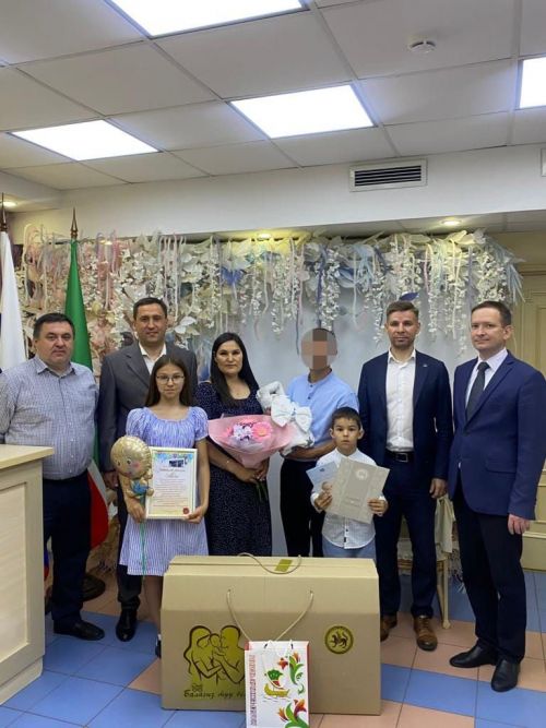 Махсус операциядә катнашучы Чаллы хәрбиенең өченче баласы туды