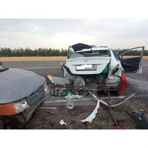 Чаллы-Сарман юлындагы авариядә 4 кеше зыян күрде