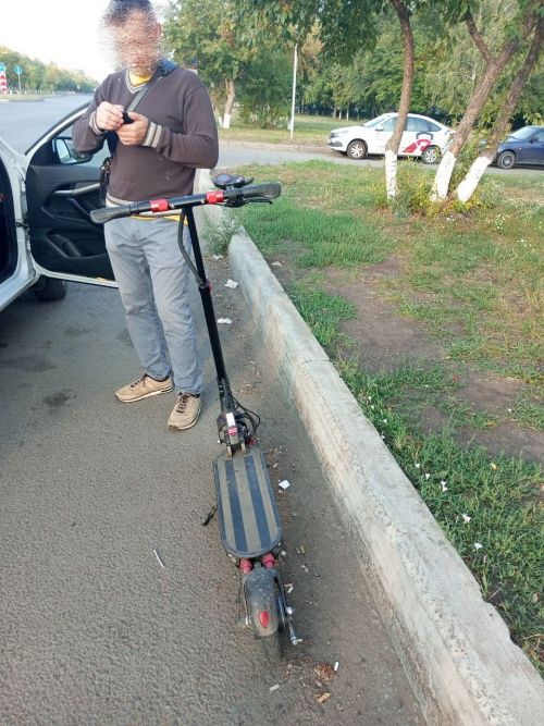 Чаллыда самокатта йөрүче ир-атка штраф салдылар