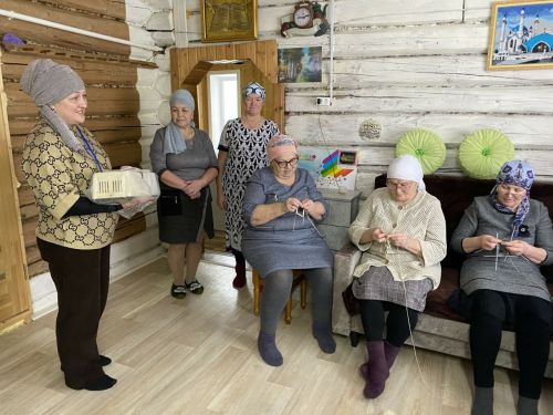 Чаллы пенсионеры Кукмара активистларына зур бүләк ясады