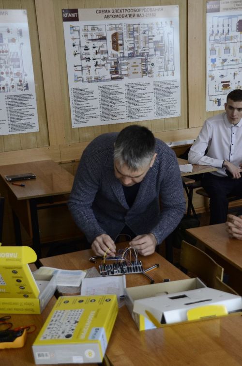 Чаллыдан ирле-хатынлы эшмәкәрләр студентларга зур бүләк ясады