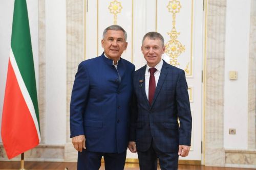 Шәһәрдәшебез Равил Галиевка мактаулы исем бирделәр