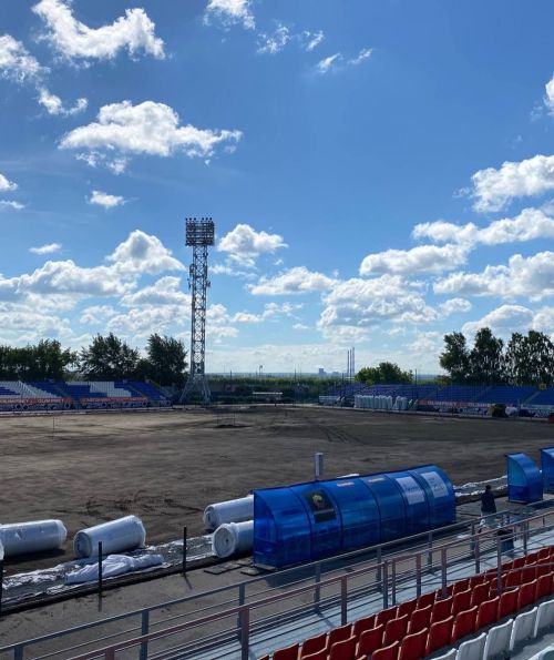 «КАМАЗ» футбол стадионы төзекләндерелә