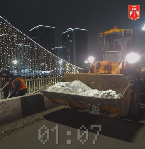 Чаллыда урамнарны төнлә чистарта башладылар