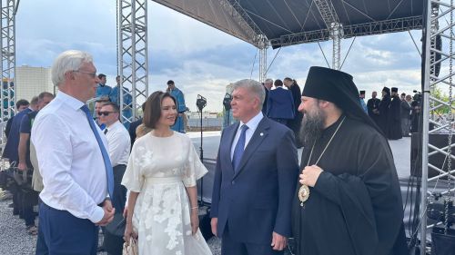 Чаллыга беренче тапкыр бөтен Россия патриархы Кирилл килде