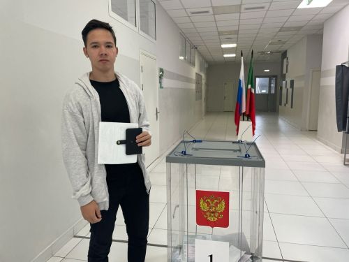 Беренче тапкыр тавыш бирүче Әмир Солтанов: «Бу көнне зур дулкынлану белән көттем»