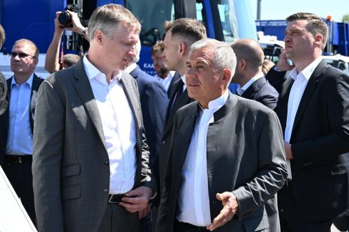 Рөстәм Миңнеханов Чаллыга килде