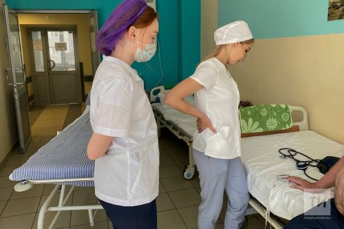 Чаллының йогышлы авырулар хастаханәсенә 26 шәфкать туташы килде