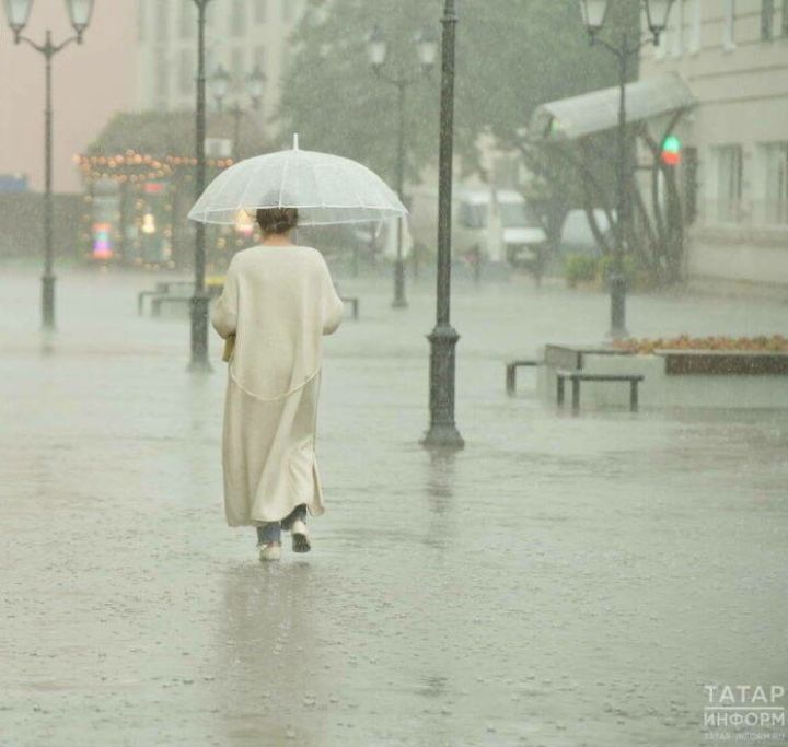 Август яңгырлы башлана