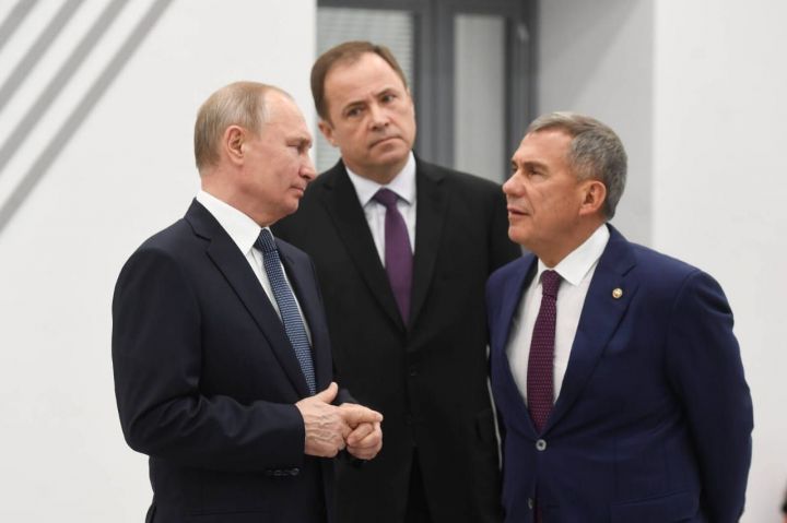 Путин:Миннеханов-крепкий руководитель