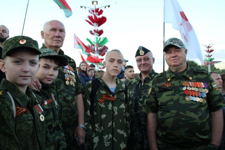 Чаллылылар Белоруссия Республикасының Бәйсезлек көне парадында катнашты