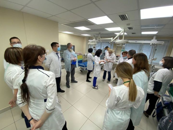 Мәскәү делегациясе Кама балалар медицина үзәгендә кунакта булды