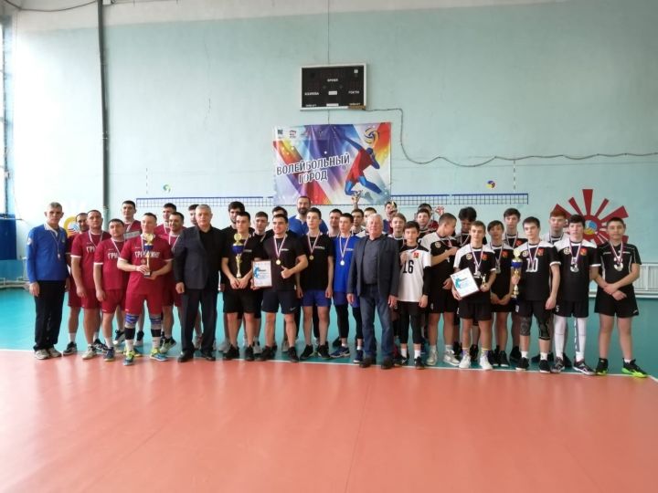 Чаллыда волейбол буенча муниципальара турнир тәмамланды