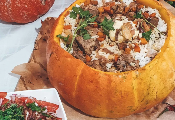 Кабак эчендә тәмле пылау рецепты