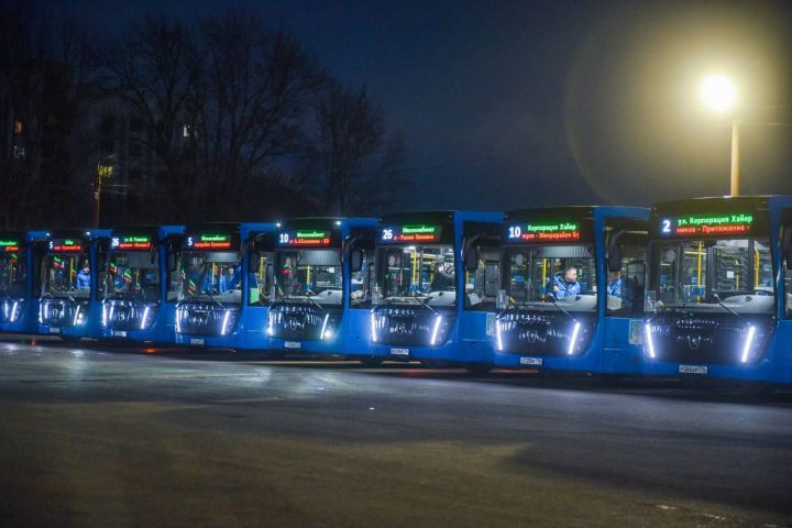 Чаллы урамнарына тагын 44 зур автобус чыкты