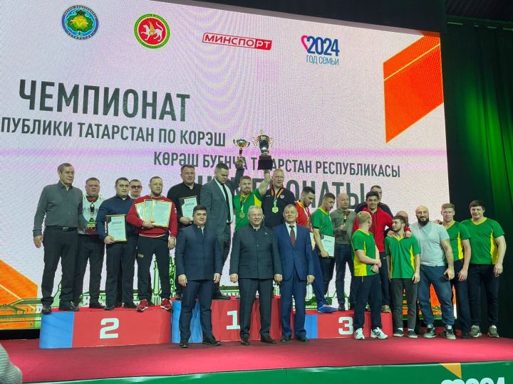Көрәш буенча Татарстан чемпионатында Чаллы командасы сынатмады