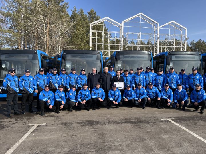 Чаллыга тагын 36 автобус тапшырылды