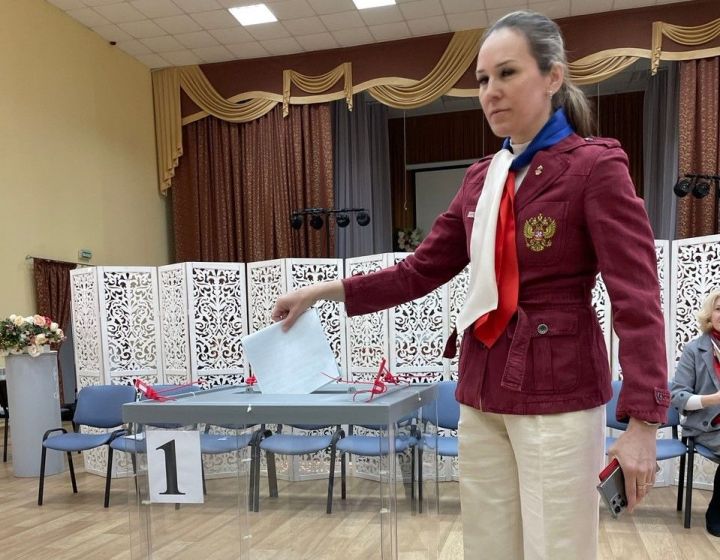Чаллыда Олимпия уеннары чемпионы Гөлнара Сәмитова-Галкина тавыш бирде