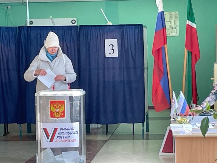 Татарстанда сайлаучыларның 81,47 проценты тавыш биргән
