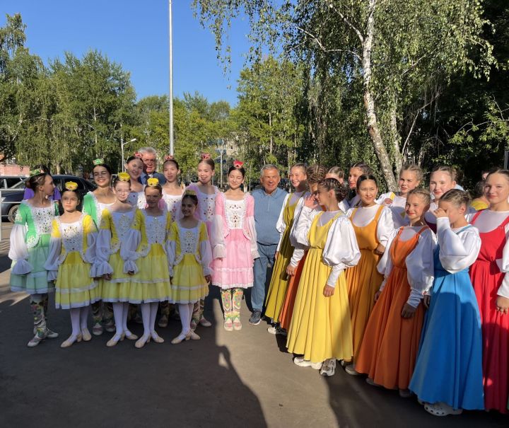 Чаллыга ТР Рәисе Рөстәм Миңнеханов килде
