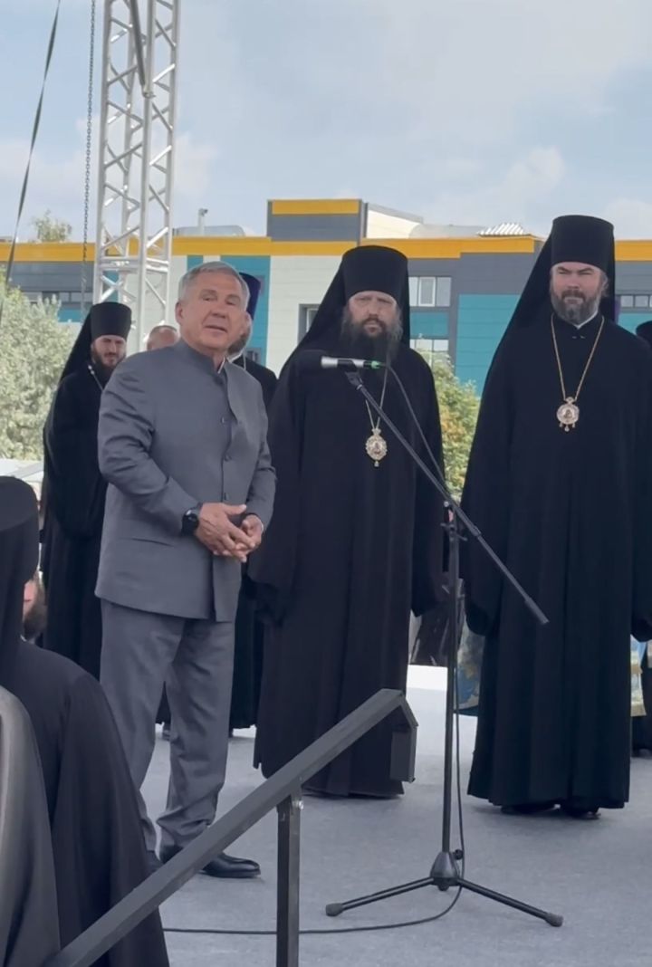 Чаллыга беренче тапкыр бөтен Россия патриархы Кирилл килде