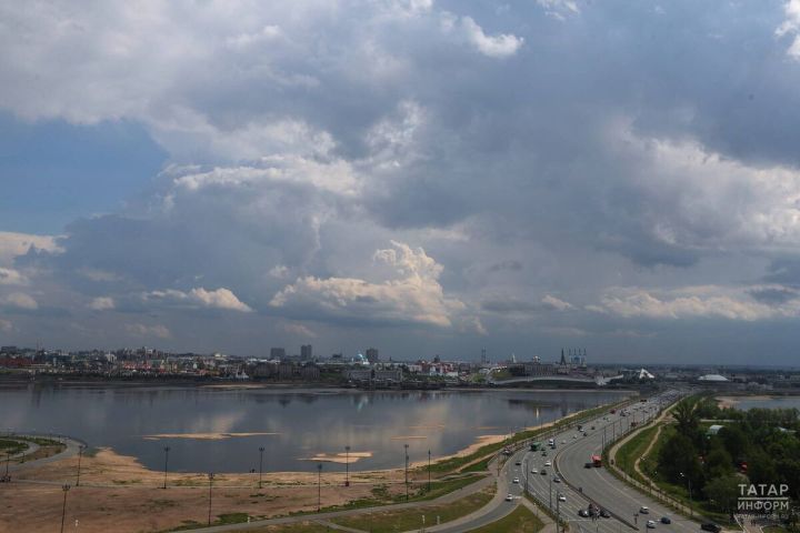 Татарстанда +33 градуска кадәр эсселек һәм яшенле яңгыр көтелә