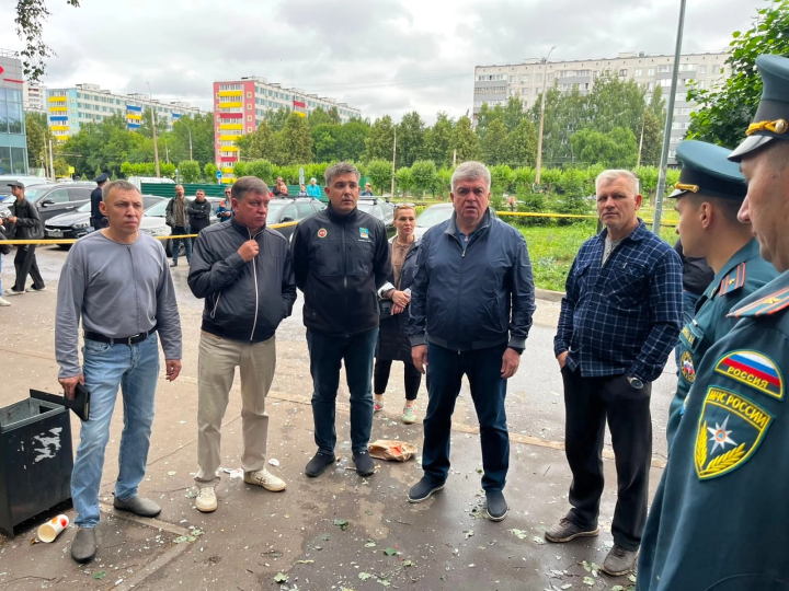 Чаллы мэры фаҗига булган йортны карады