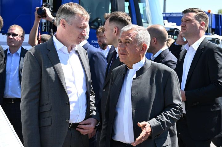 Рөстәм Миңнеханов Чаллыга килде