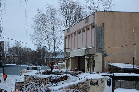 Новый пристрой к зданию татдрамтеатра