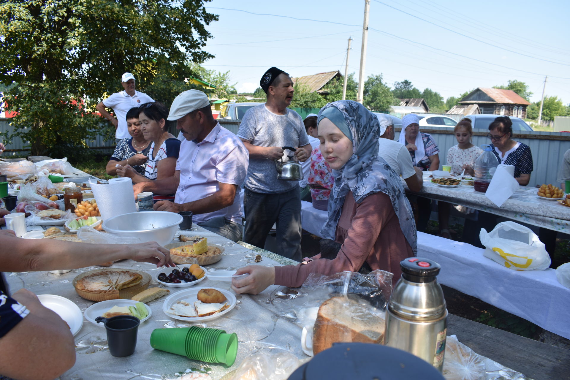 Минзәлә районы Чулпан авылында күркәм чара - туганнар очрашуы булды