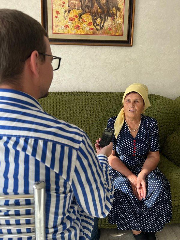 Журналист Резидә Ганиева гаиләсе турында тапшыру чыкты