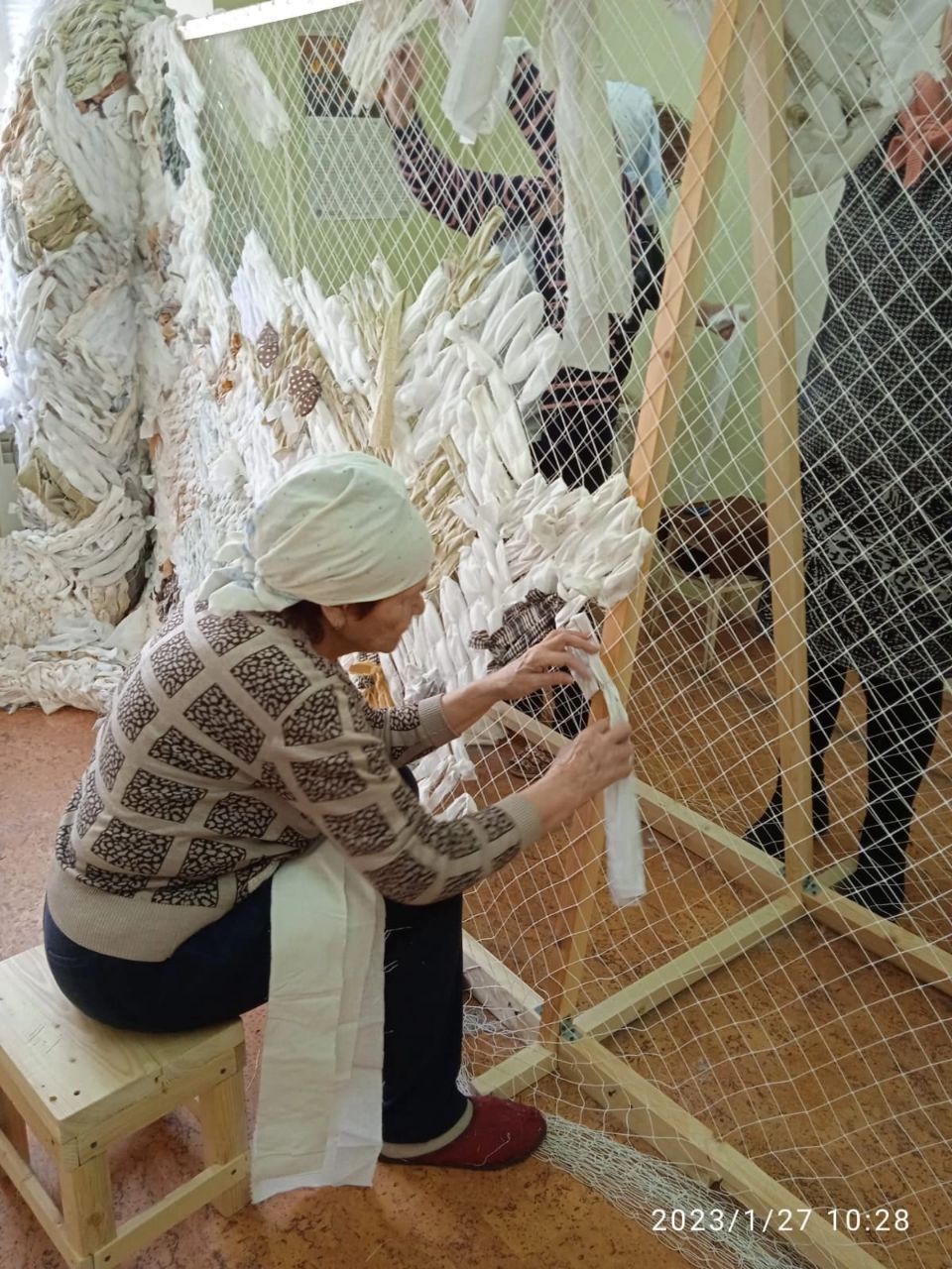 Чаллы солдатлары маскировка челтәрләре сорый